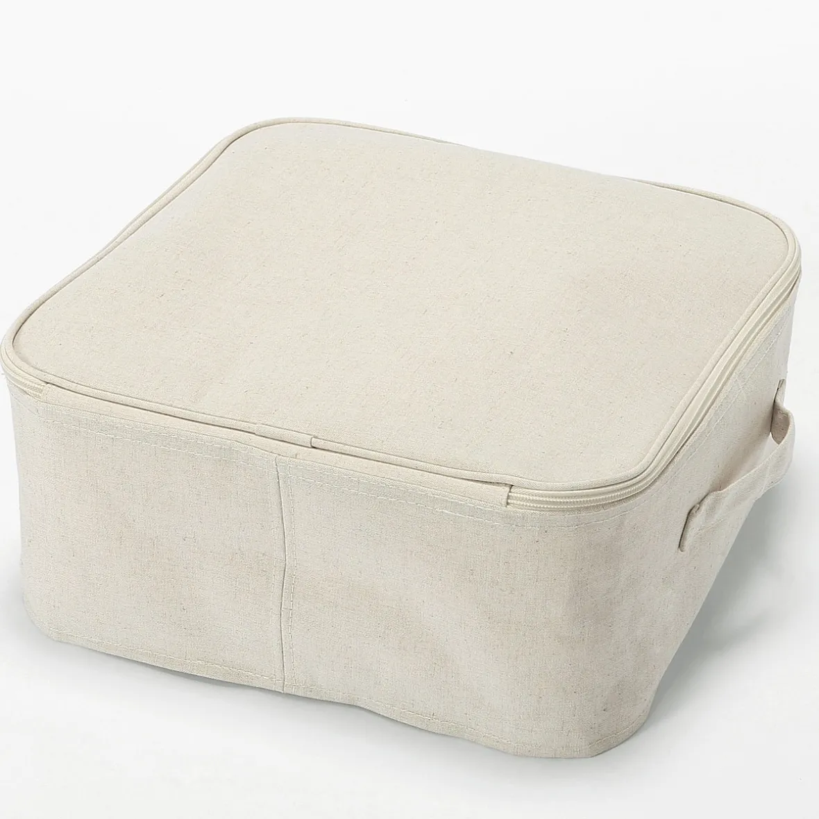 New Muji Caja de almacenamiento blanda con tapa‐ cuadrada, 35x35x16cm