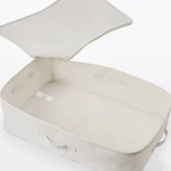 Muji Caja de almacenamiento blanda con tapa‐ 59x39x18cm