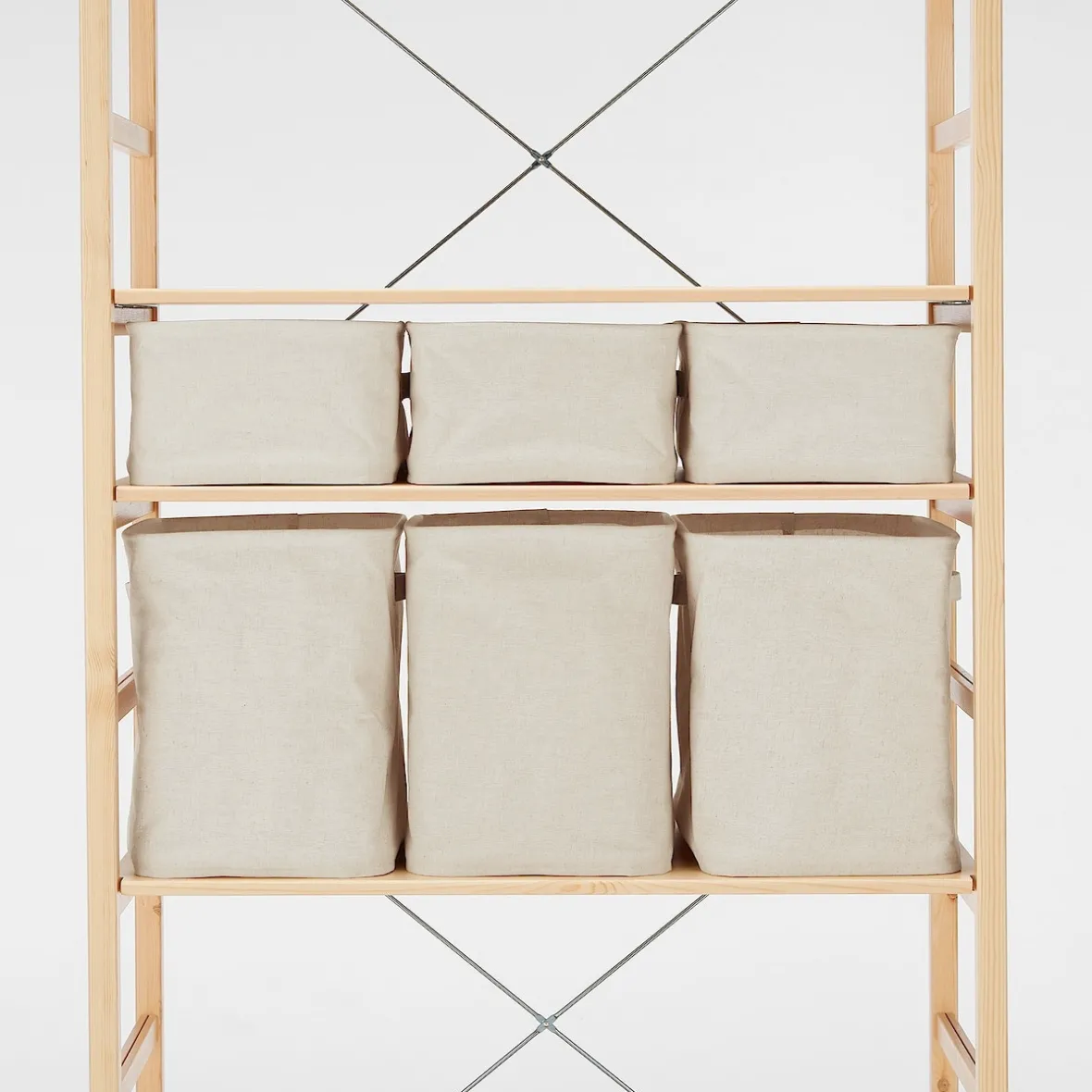 Clearance Muji Caja de almacenamiento blanda Rectangular, 37x26x16cm