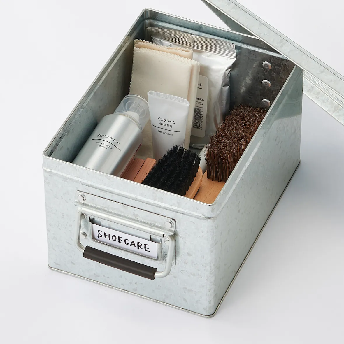 Discount Muji Caja de hojalata S