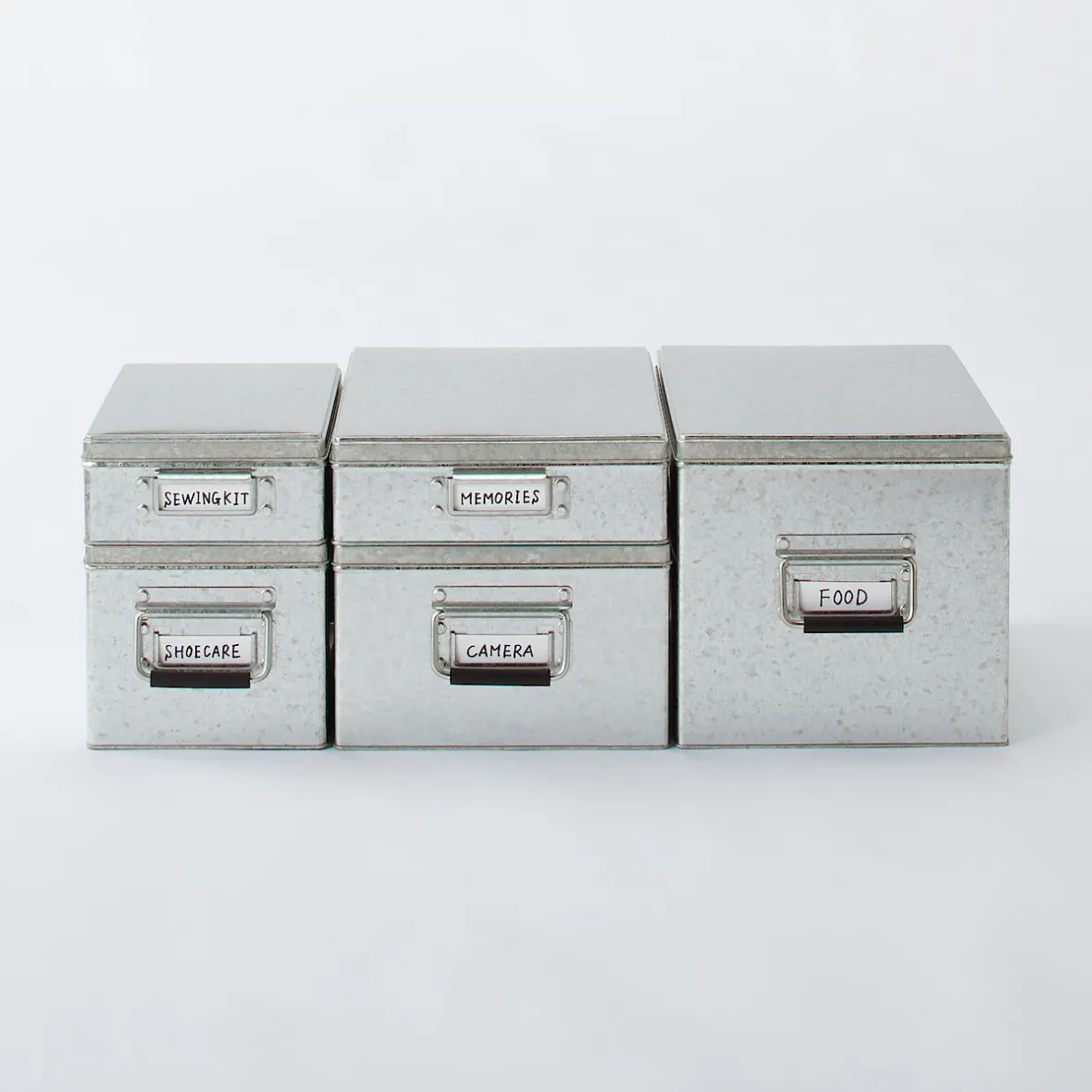 Discount Muji Caja de hojalata S