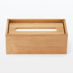 Online Muji Caja de pañuelos de madera 24.5 x 12 x 9 cm