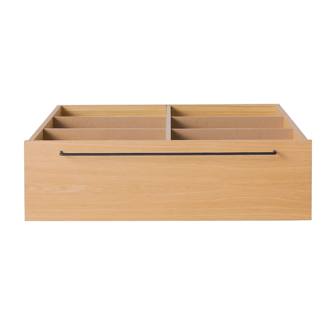 Muji Caja de roble para debajo de la cama con plataforma L