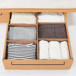 Muji Caja de roble para debajo de la cama con plataforma L