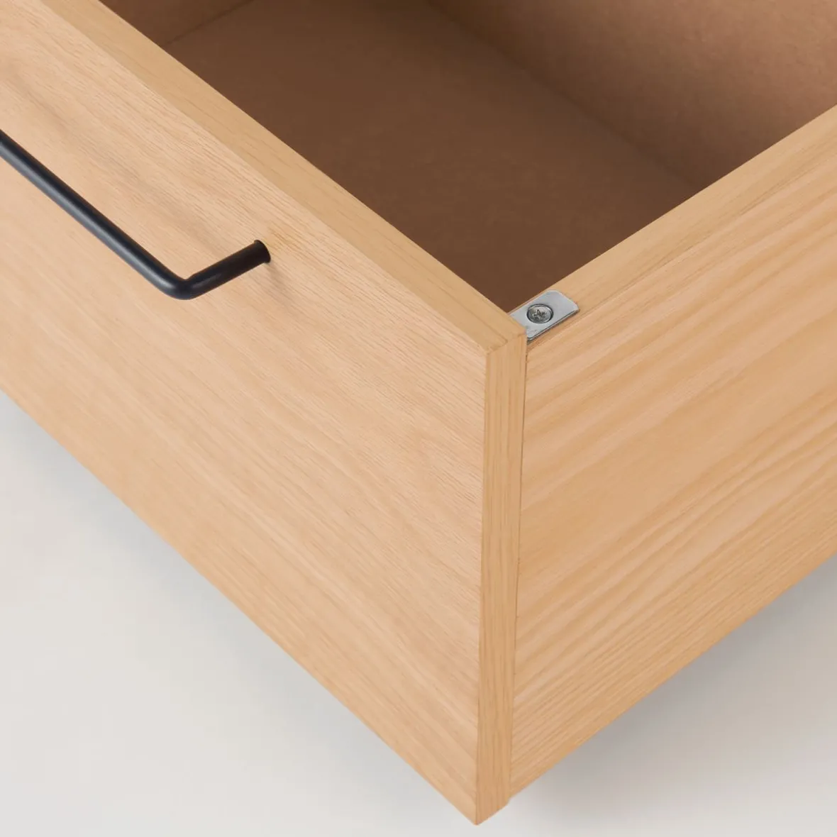 Muji Caja de roble para debajo de la cama con plataforma L