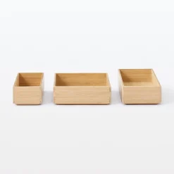 Online Muji Caja organizadora de bambú‐ M