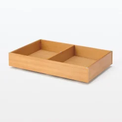 Muji Cajón de almacenaje para Rubberwood