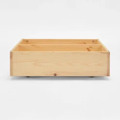 Outlet Muji Cajón inferior de madera de pino con divisor