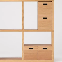 Sale Muji Cajonera apilable de dos cajones (Roble)