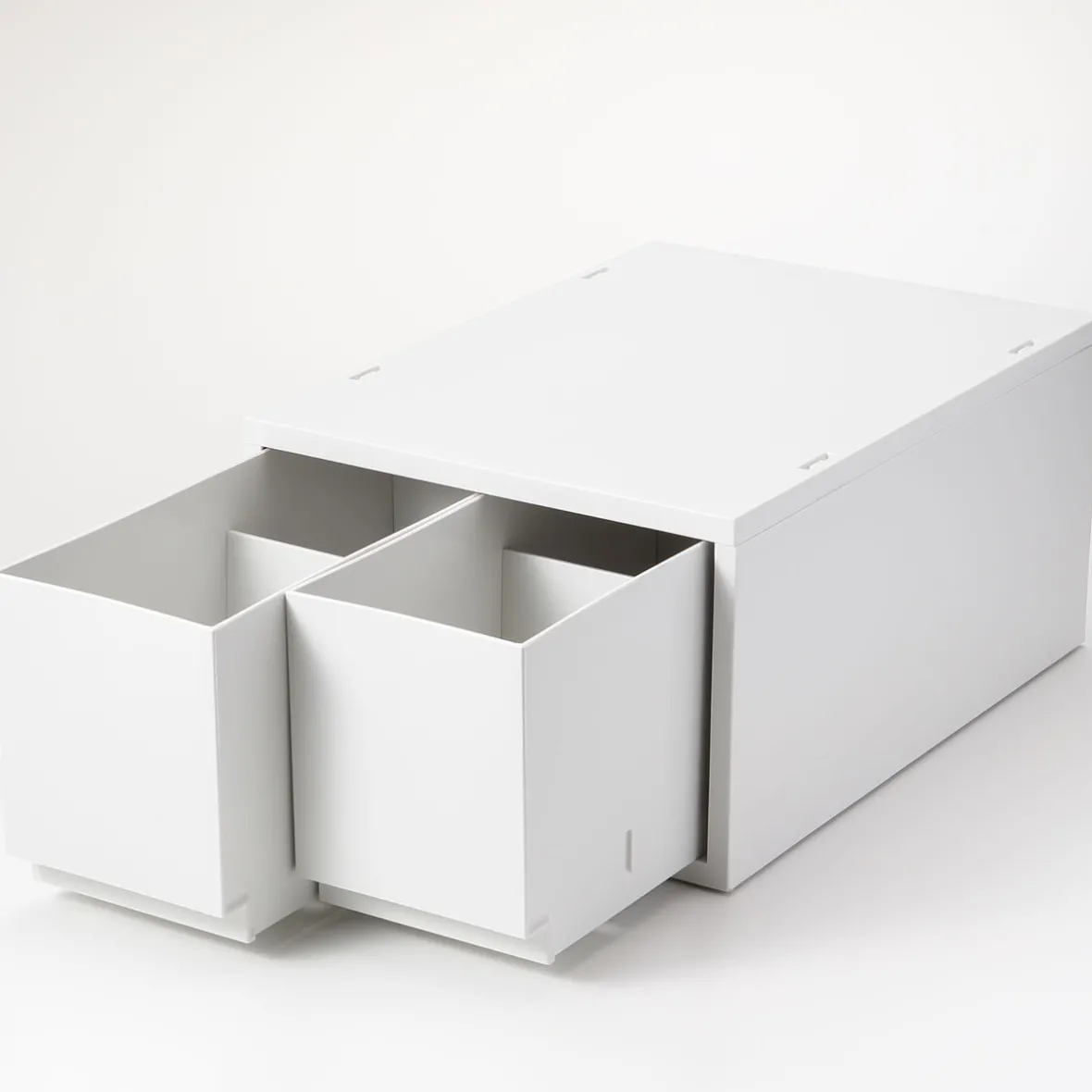 Clearance Muji Cajonera de PP A4 Blanco 26x37x17.5cm