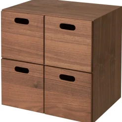 Discount Muji Cajones de Nogal 2x2