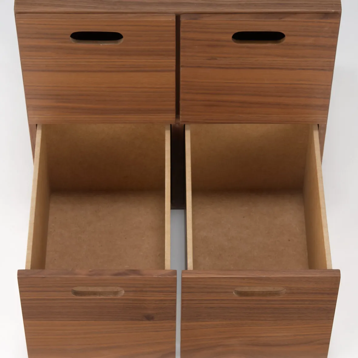 Discount Muji Cajones de Nogal 2x2