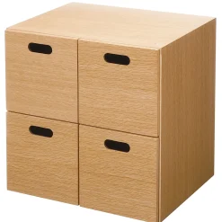 Outlet Muji Cajones de roble 2x2