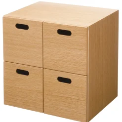 Outlet Muji Cajones de roble 2x2