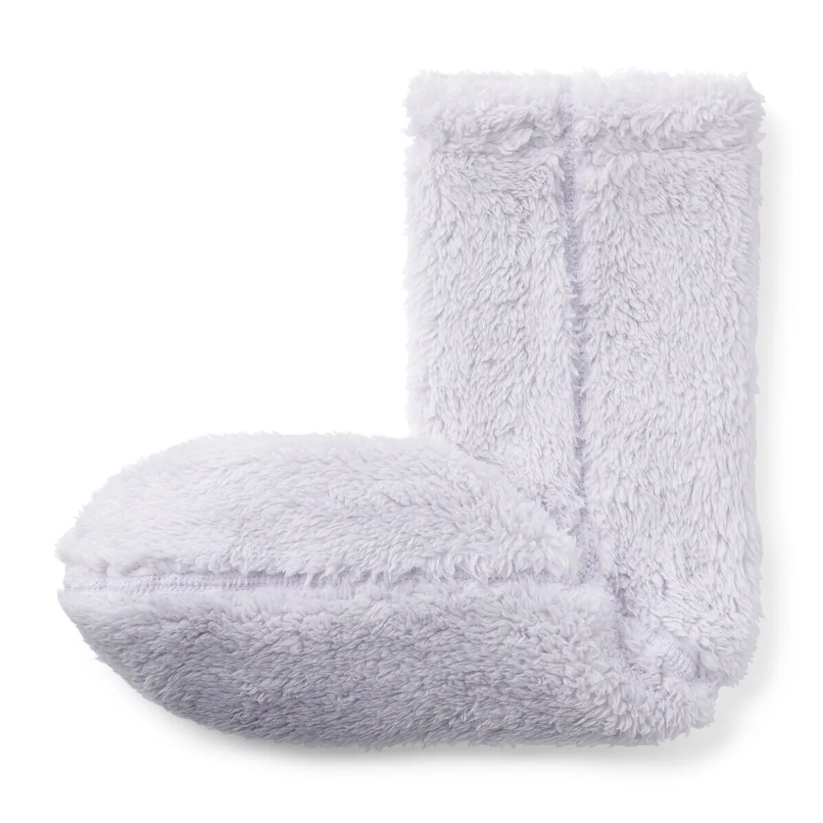 Muji Calcetines acogedores de forro polar de poliéster reciclado para mujer