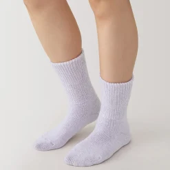 Best Muji Calcetines acogedores de mezcla de lana para mujer