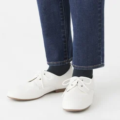 Best Muji Calcetines cortos de 3 capas con puño holgado y talón en ángulo recto (mujer)