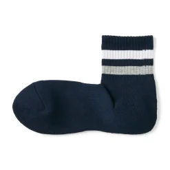 Online Muji Calcetines cortos forrados de felpa con ángulo recto para hombre