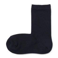 Hot Muji Calcetines de 3 capas con puño holgado y talón en ángulo recto para mujer