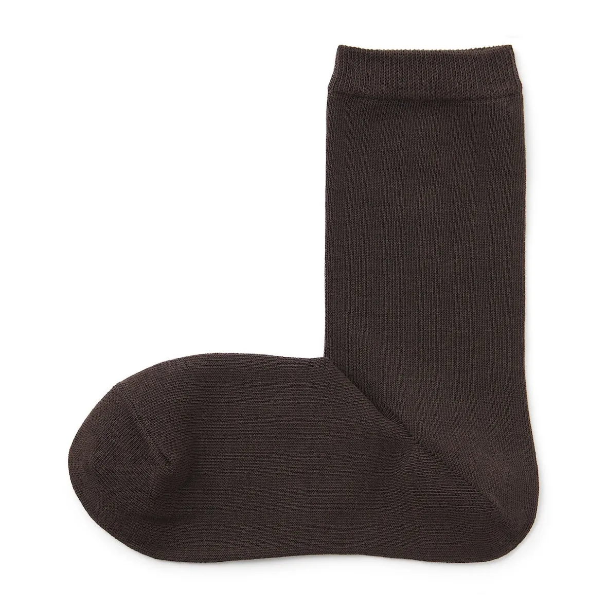Hot Muji Calcetines de 3 capas con puño holgado y talón en ángulo recto para mujer
