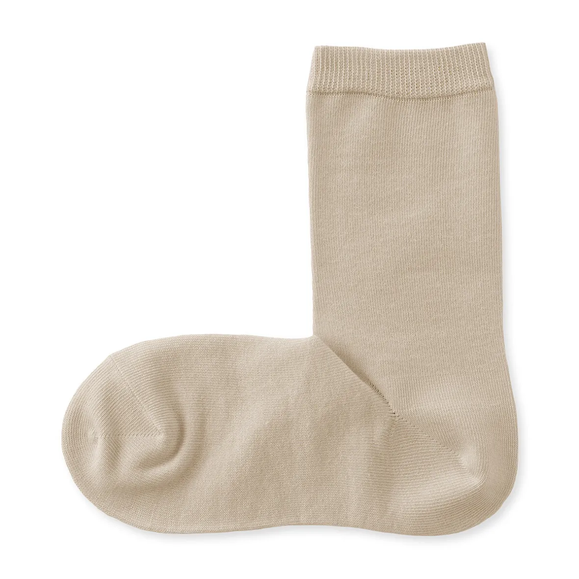 Hot Muji Calcetines de 3 capas con puño holgado y talón en ángulo recto para mujer