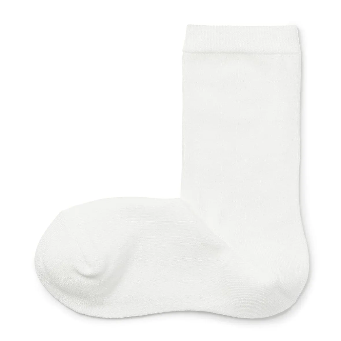 Hot Muji Calcetines de 3 capas con puño holgado y talón en ángulo recto para mujer