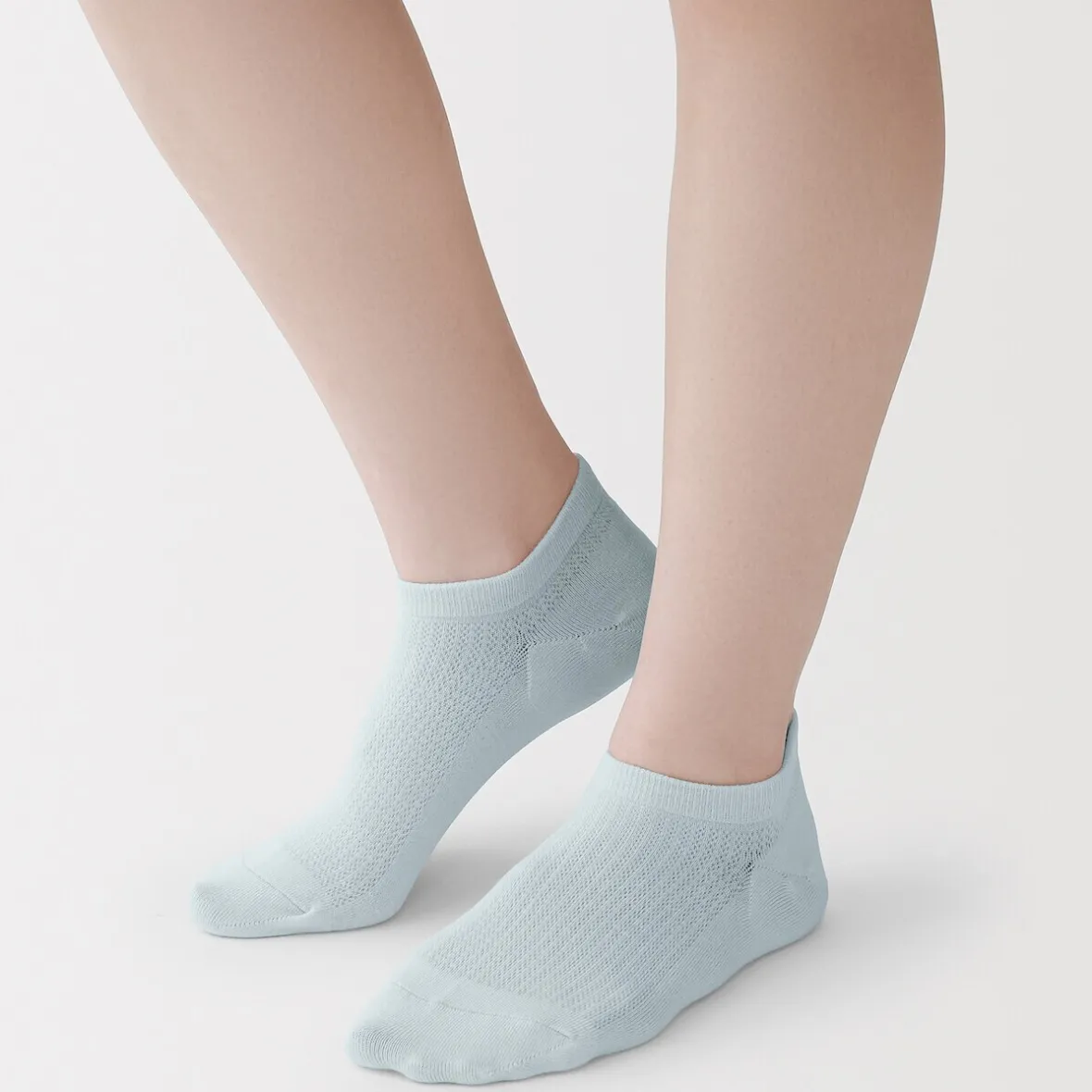 Muji Calcetines de entrenamiento de algodón que absorben la humedad para mujer