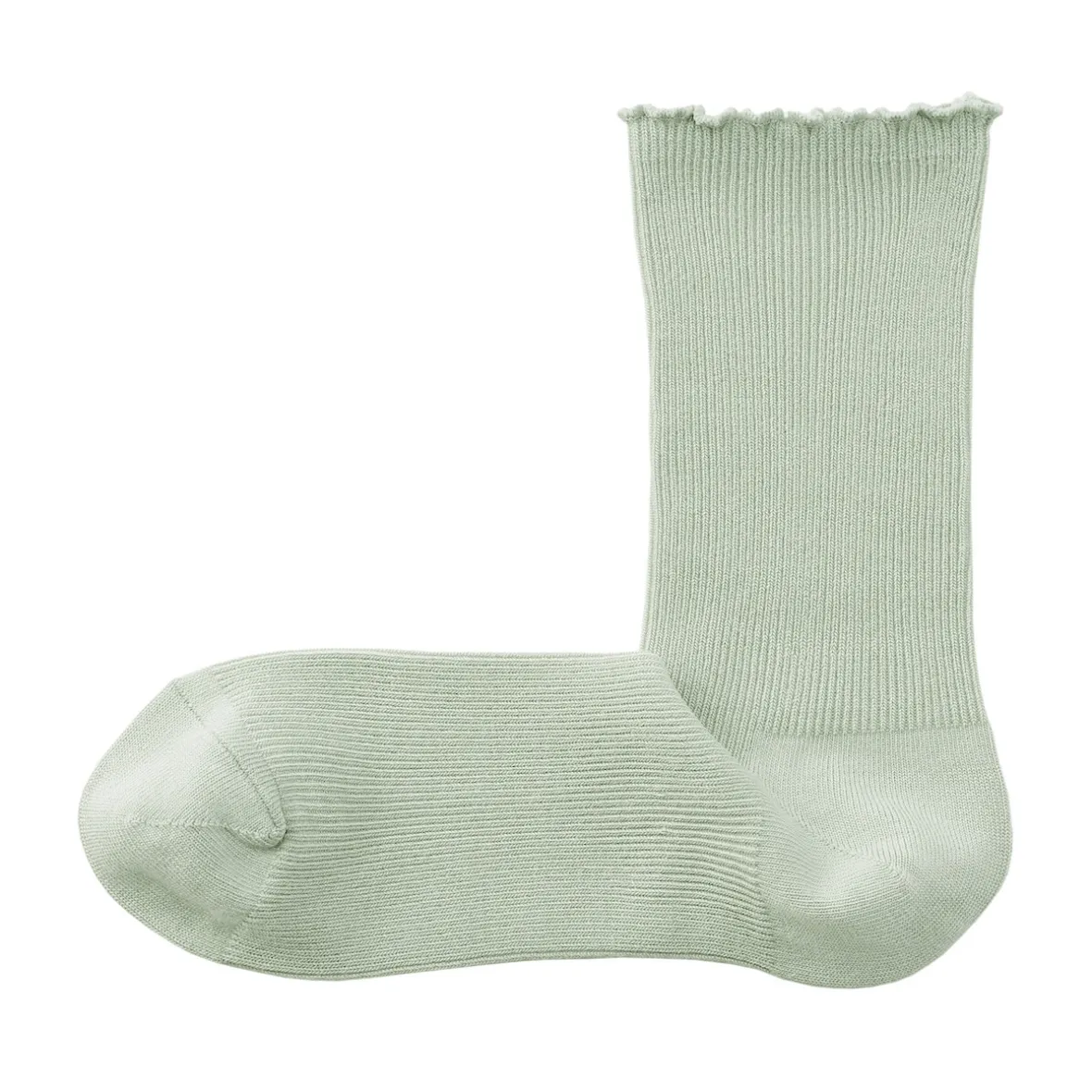 New Muji Calcetines de modal mezclado con ángulo recto y puño cómodo para mujer