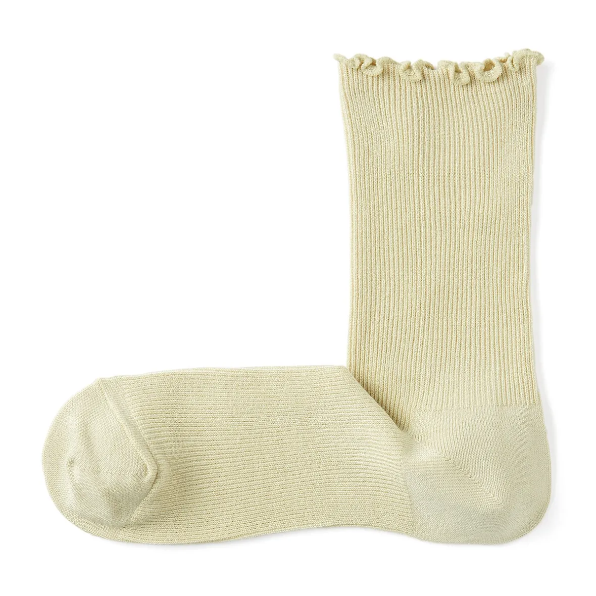 New Muji Calcetines de modal mezclado con ángulo recto y puño cómodo para mujer