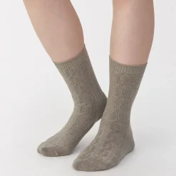 New Muji Calcetines de punto en ángulo recto