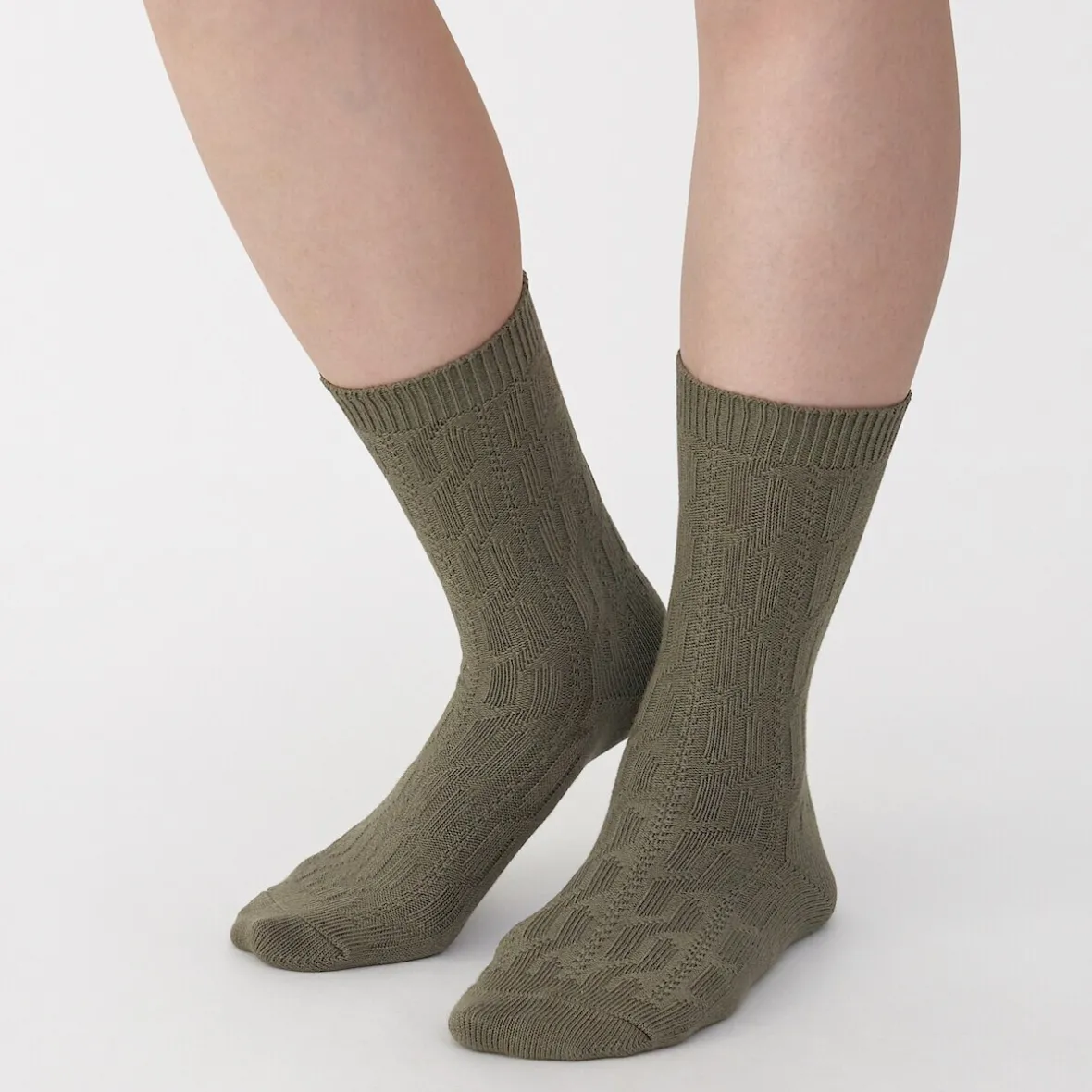 New Muji Calcetines de punto en ángulo recto