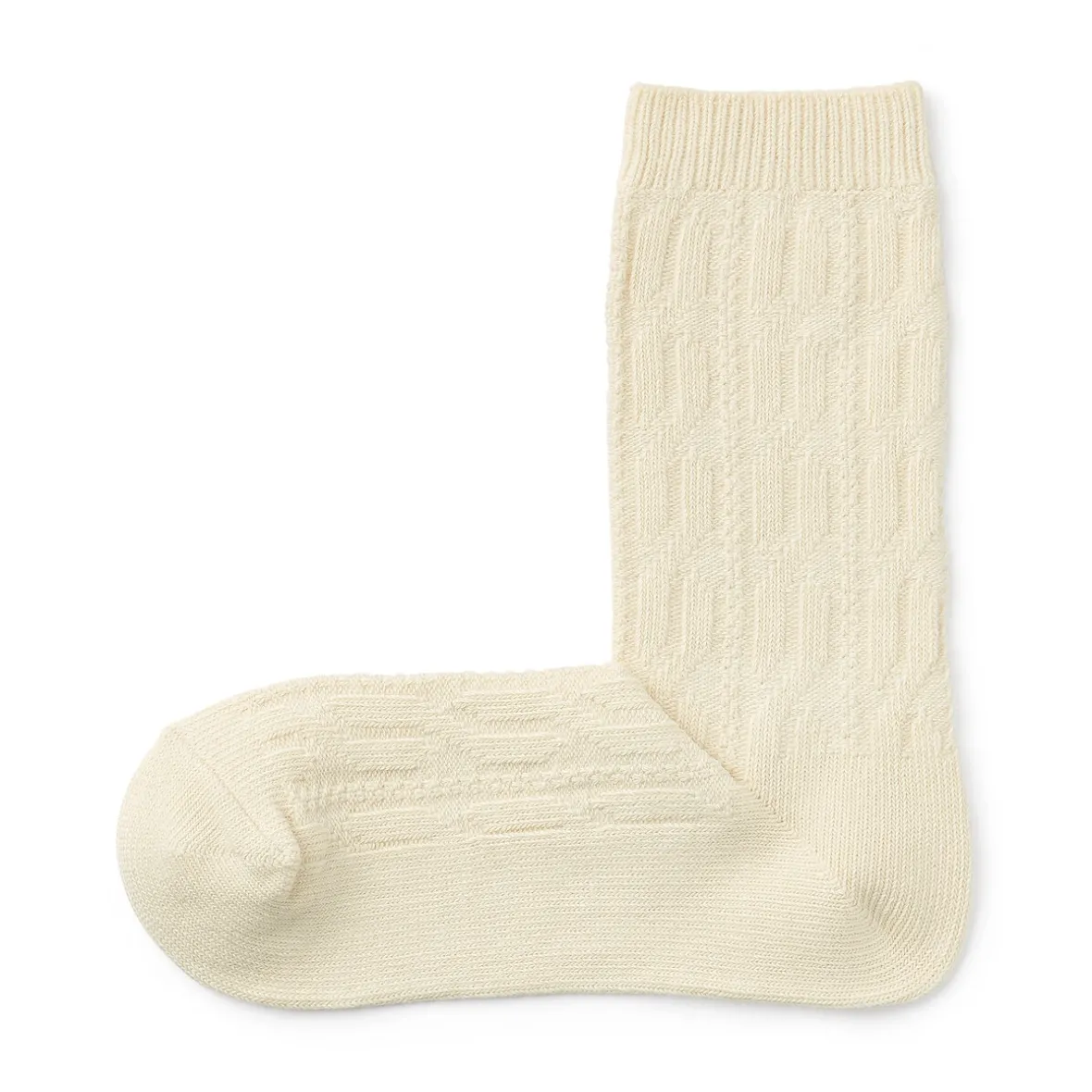 New Muji Calcetines de punto en ángulo recto