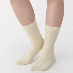 New Muji Calcetines de punto en ángulo recto