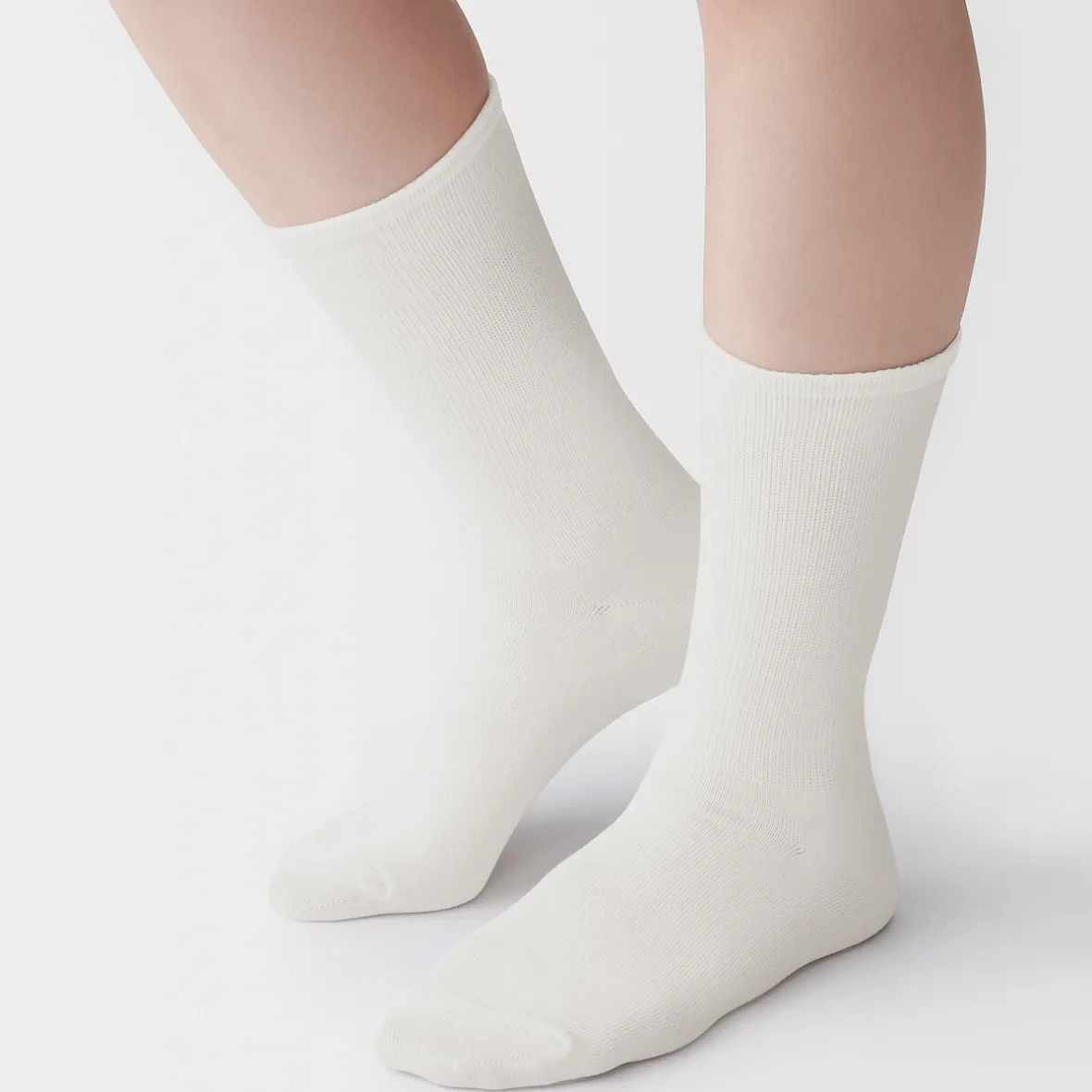 Clearance Muji Calcetines elásticos suaves de ángulo recto