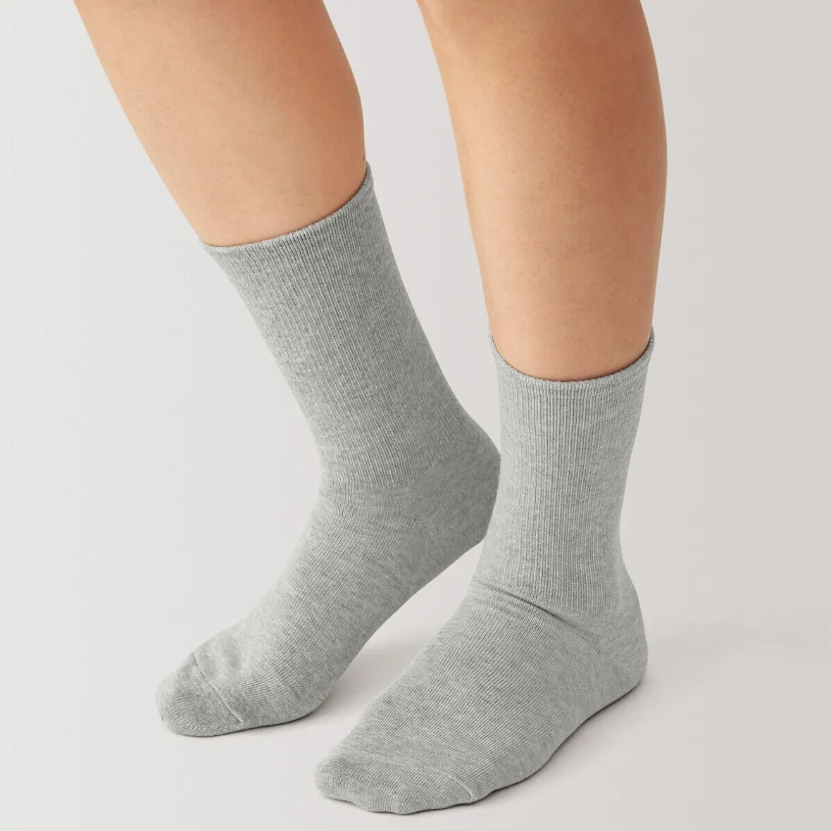 Discount Muji Calcetines elásticos suaves de ángulo recto