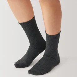 Discount Muji Calcetines elásticos suaves de ángulo recto