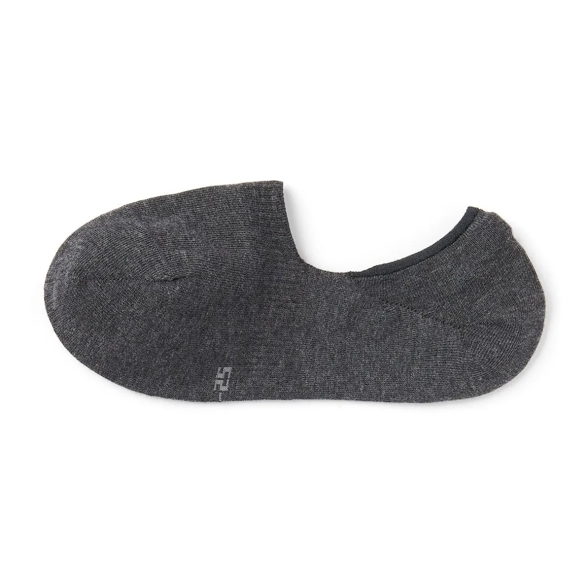 Muji Calcetines finos invisibles con agarre en el talón para mujer