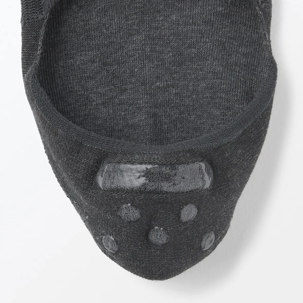 Muji Calcetines finos invisibles con agarre en el talón para mujer