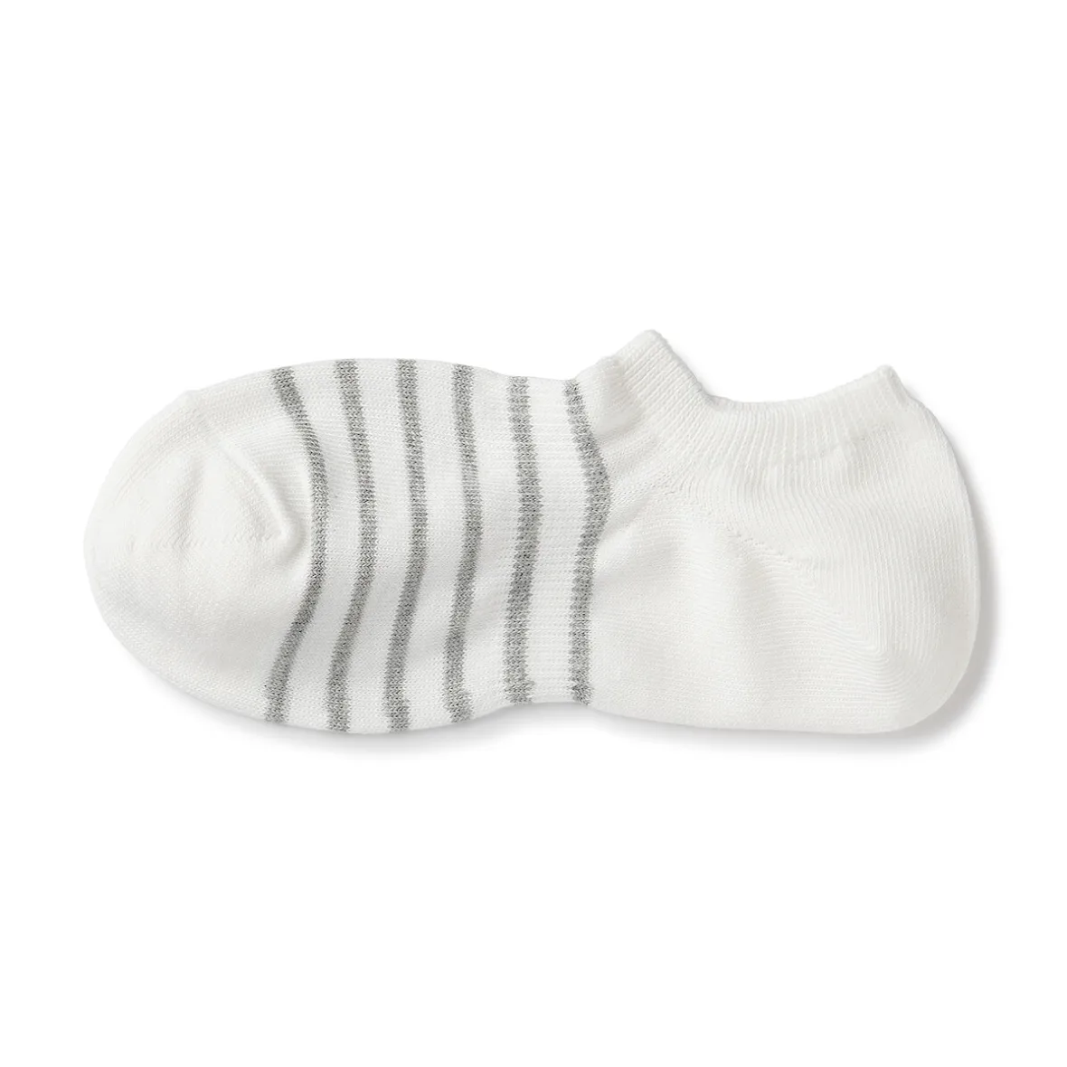 Sale Muji Calcetines invisibles para deportivas en ángulo recto para hombre ‐ Rayas