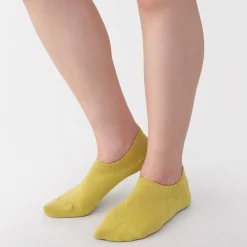 Clearance Muji Calcetines invisibles para deportivas en ángulo recto mujer