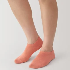 Clearance Muji Calcetines invisibles para deportivas en ángulo recto mujer