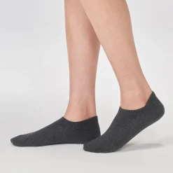 Clearance Muji Calcetines invisibles para deportivas en ángulo recto mujer