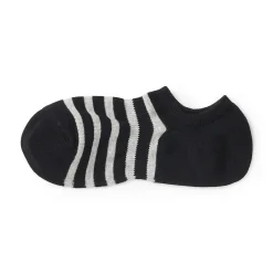 New Muji Calcetines invisibles para deportivas en ángulo recto para hombre ‐ Rayas.