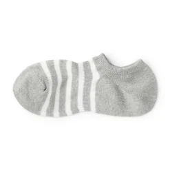 New Muji Calcetines invisibles para deportivas en ángulo recto para hombre ‐ Rayas.