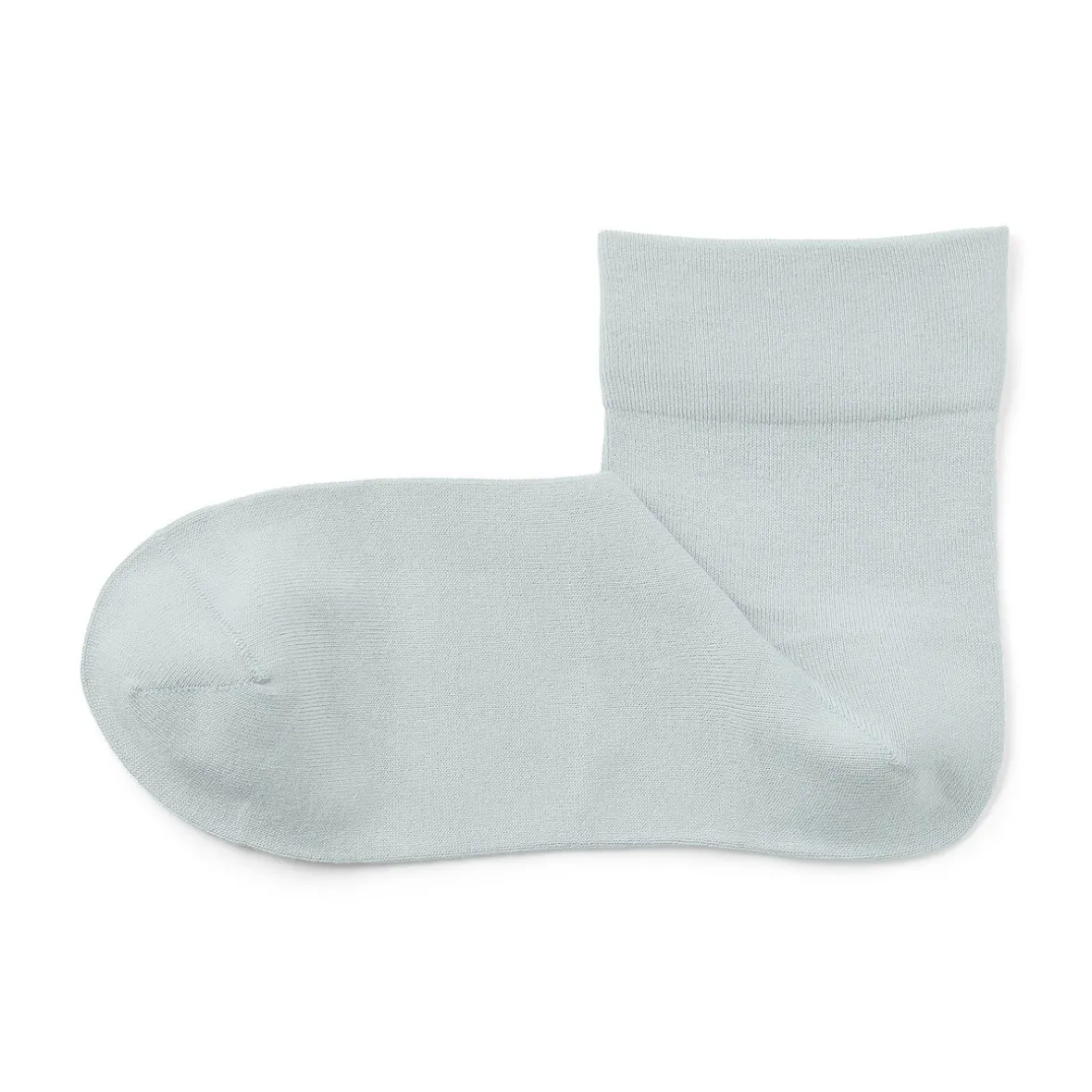 Outlet Muji Calcetines tobilleros de modal mezclado con ángulo recto y puño cómodo para mujer