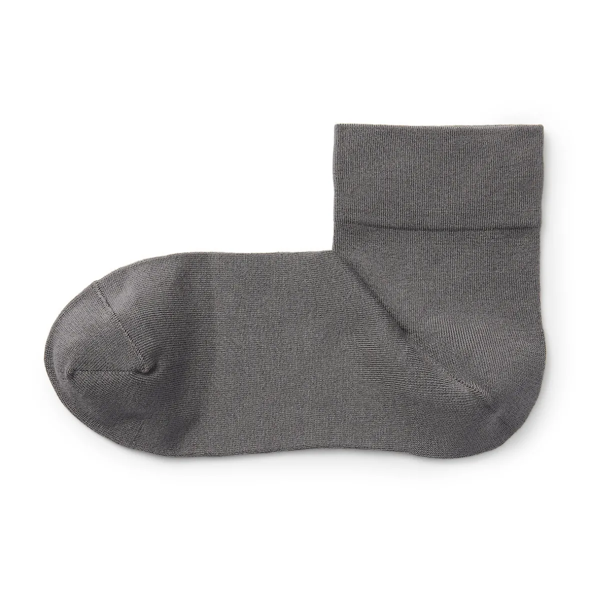 Outlet Muji Calcetines tobilleros de modal mezclado con ángulo recto y puño cómodo para mujer