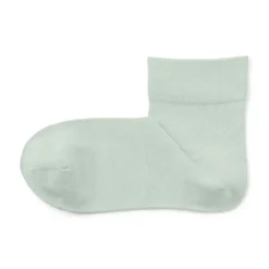 Outlet Muji Calcetines tobilleros de modal mezclado con ángulo recto y puño cómodo para mujer
