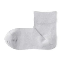 Outlet Muji Calcetines tobilleros de modal mezclado con ángulo recto y puño cómodo para mujer
