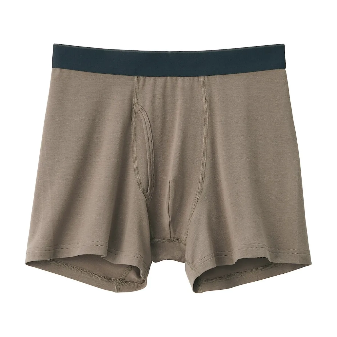 Online Muji Calzoncillos bóxer abiertos en mezcla de lyocell para hombre
