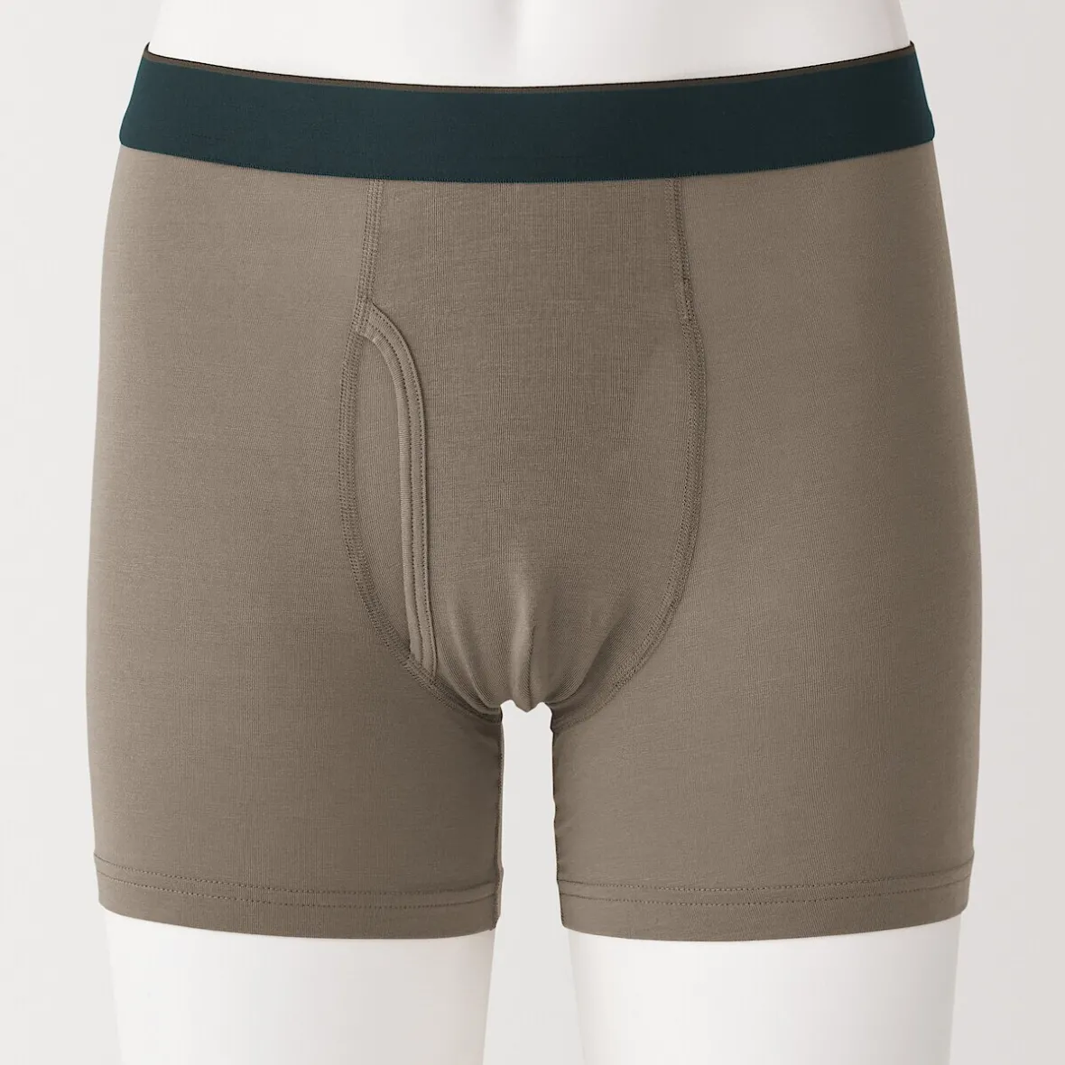 Online Muji Calzoncillos bóxer abiertos en mezcla de lyocell para hombre